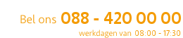 Scheidingsplanner Midden-Nederland kunt u telefonisch bereiken op 088 - 420 00 00