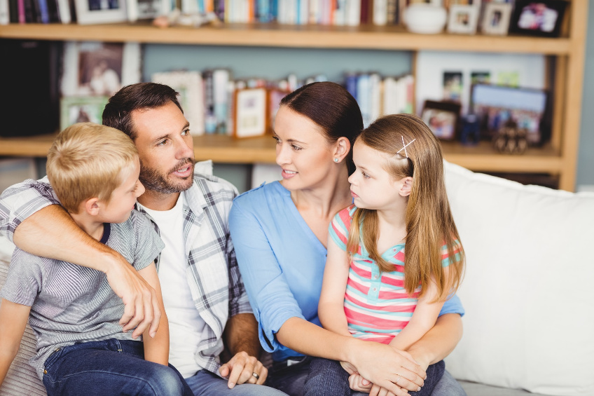 Kinderen vertellen over scheiding